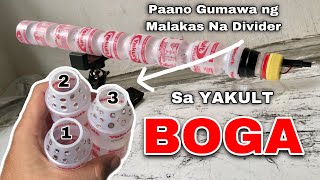 PAANO GUMAWA NG MALAKAS NA DIVIDER SA YAKULT NA BOGA Malakas Pala Wasak Grabe😱 [upl. by Hayikat]