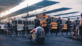 Bluecoats 2018 Drumline  Warm Up Exercises [upl. by Yenittirb]