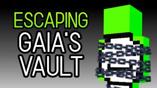 Escaping The Perfect Minecraft Prison gaias vault v3 [upl. by Ahsenik463]