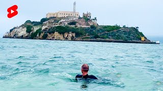 Escaping Alcatraz Open Water Swim in San Francisco Bay [upl. by Fullerton942]