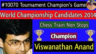 World Championship Candidates  Anand vs Topalov 2014 chess [upl. by Aihtibat904]