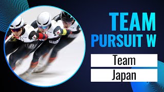 JAPAN  Winner  Team Pursuit Women  Tomaszów Mazowiecki 2023  SpeedSkating [upl. by Peggi673]