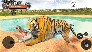 Wild Lion 🐅 Animal Simulator  Junglee Lion Game  Android GamePlay [upl. by Hayman]