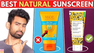 5 Natural Sunscreens in India in Budget Not Sponsored ft beyounick [upl. by Zeret906]