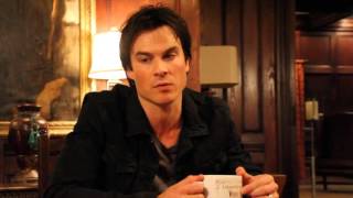 Vampire Diaries Star Ian Somerhalder Says Damon Flashback Episode 710 Almost Killed Him [upl. by Melan]