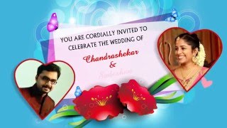 E card Wedding Invitation with Picture WhatsApp Friendly [upl. by Niles]