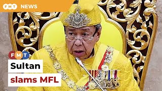 Sultan slams MFL’s penalty on S’gor FC for skipping Charity Shield match [upl. by Martens]