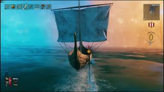 Serene Sailing in Valheim [upl. by Fifine]