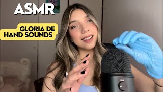 EXPLORANDO LOS HAND SOUNDS  FINGER FLUTTERING  CREMA  GUANTES Almendra ASMR [upl. by Nnylorac]