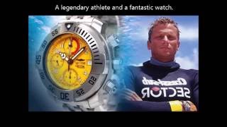 Umberto Pelizzari amp The Sector diving Team 1000m No Limits  Freediving History  Dive watch [upl. by Aerdnak]