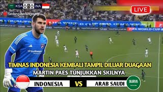 🔴 LIVE RCTI TIMNAS Indonesia VS Arab Saudi Kualifikasi Piala Dunia Round 3 Tampil Menggila [upl. by Anot306]