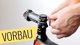 Fahrrad Vorbau austauschen und einstellen  Detaillierte Reparatur  Fahrradorg [upl. by Allbee]