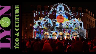 Fête des Lumières à Lyon  reportage [upl. by Llenrag]