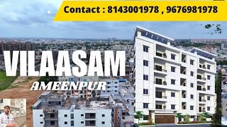 Spacious EastFacing Flats in Ameenpur ¶ Near Fusion School ¶ ReadytoMove with Pooja Room 2024 [upl. by Sucramaj]