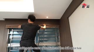 How To Install A Venetian Blinds by Home Blind Marketing [upl. by Hein]