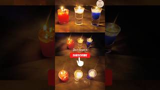 DIY Water amp Oil Diya Easy Home Décor Idea for Festivals 💡✨ shorts viralvideo DiwaliCrafts [upl. by Horgan]