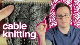 Cable Knitting How to Cable Knit For Beginners [upl. by Addiel]