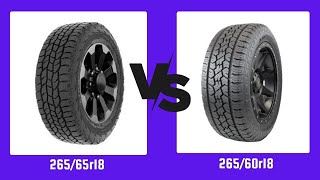 Tire Size 26565r18 vs 26560r18 [upl. by Liuqa43]