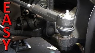 How to Change Tie Rods inner and outer tie rod ends [upl. by Kidder]