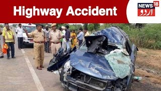 7 Killed In AmbalaChandigarh Highway Accident Caused By Fog [upl. by Collete]