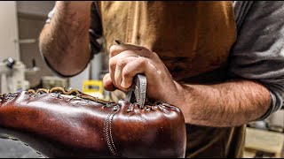 Handmade Leather Boots  Made in America  By a Local Utah Bootmaker [upl. by Agnot]