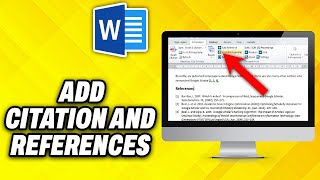 How To Add Citation and References in Word 2024 [upl. by Lyndsey]