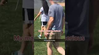 Kid Walks On Wrong Leg While Faking Leg Injury  1183221 [upl. by Ynatterb]