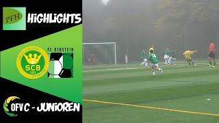 Highlights SC Brühl vs FC Rebstein C  Junioren 26102024 [upl. by Nimar]