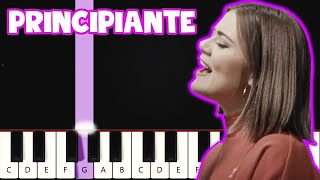 Jesucristo Basta  Un Corazón  Teclado y Piano Tutorial Nivel Fácil Para Principiantes [upl. by Enimrac]