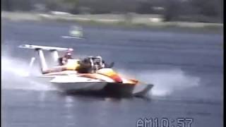 1987 Piston Powered Unlimited Hydroplane highlights [upl. by Beitch]