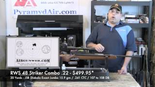 RWS 48 Review  Striker Combo in 22 Caliber [upl. by Norvil]