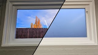 Coavas Window Privacy Film Review and Installation [upl. by Dez]