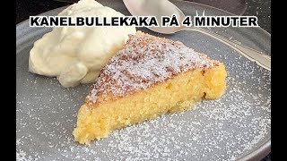 Kanelbullekaka på 4 minuter [upl. by Karly]