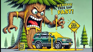 How to remove tree sap from car paint [upl. by Queri]