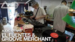 EL FUENTES amp GROOVE MERCHANT  CLOSER RECORD STORE  DJ Sessions  Deep House Vinyl Only [upl. by Ddej844]