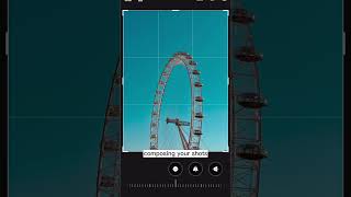 Use GRIDs on your iPhone Camera to Help Compose your Shot [upl. by Oirromed]