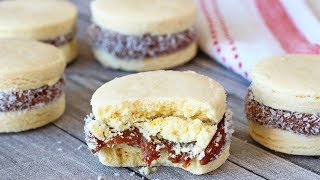 Classic Argentine Alfajores  Cornstarch Cookie Sandwiches [upl. by Cunningham]