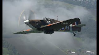 Hawker Hurricane Aerobatics [upl. by Yalonda563]