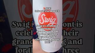 free in Clermont Fl New swigdrinks opening in clermontflorida giving free drinks Nov 79th [upl. by Annabel285]