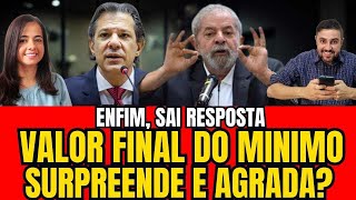 INSS avisa VALOR FINAL do SALÁRIO MÍNIMO TEM REAJUSTE NAS APOSENTADORIAS NOVA ESTIMATIVA VEJA [upl. by Malissia]