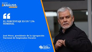 José Perez aborda la negociación por el reajuste salarial al sector público [upl. by Ettevahs]