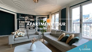 Apartment Tour  Furnished 104m2 in Paris – Ref  40821141 [upl. by Ahserak]