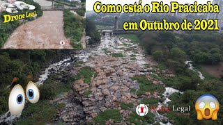 Como está o Rio Piracicaba nesta estiagem em 2021  Dry Piracicaba River  Brazil Drone Legal EP70 [upl. by Uohk876]