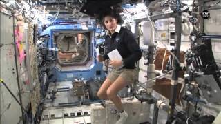 ISS  International Space Station  Inside ISS  Tour  QampA  HD [upl. by Sisi]