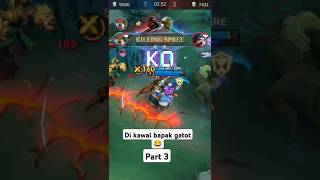 Garagara akai rusuh hayabusa ml menderita part3 mobilelegends mobilelegendsbangbang mlbb shorts [upl. by Shellans489]