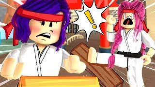 The STRONGEST player in Roblox Karate Chop Simulator [upl. by Anahsak898]