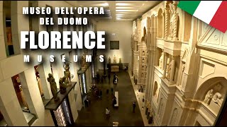 Museo dellOpera del Duomo  Florence Museums  Virtual walking tour  4k UltraHD [upl. by Langley]