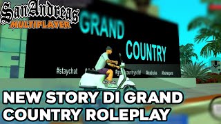 NEW STORY IN CITY GRAND COUNTRY ROLEPLAY 🥶 [upl. by Elac]