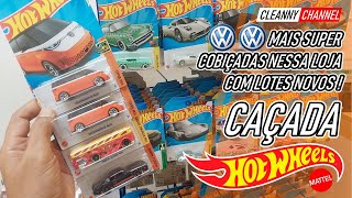 CAÇADA HOT WHEELS DEU BOA VW e MUITAS MINIS TOP LOTE NOVO PTBR Cleanny channel 1576 [upl. by Spatz]