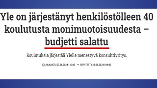 Yle valehdellut käytännössä kaikesta [upl. by Hilda438]